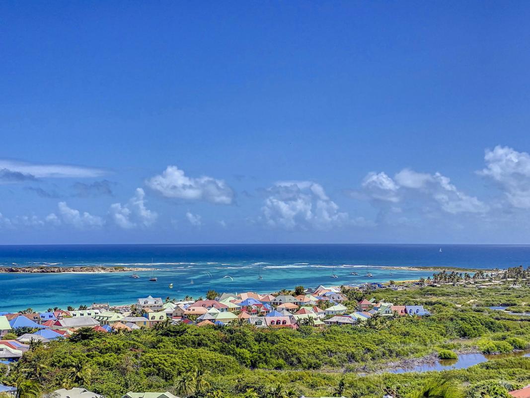 Location villa 6 personnes Orient Bay Saint Martin-vue mer-25